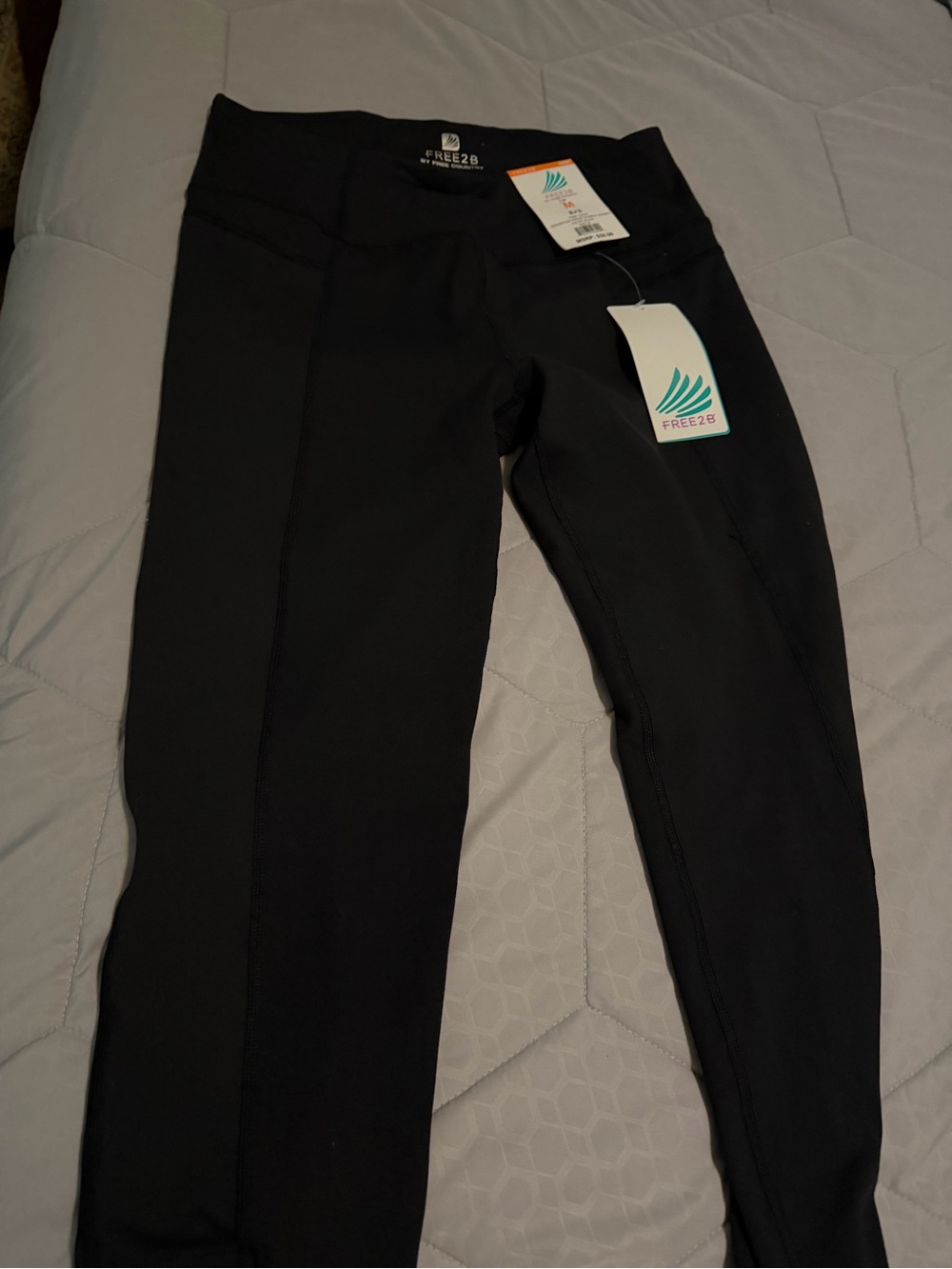 Free Country Black Women's Performance Leggings